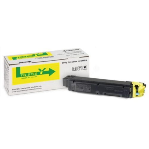 Original Kyocera TK5150Y Yellow 10000 Pages Original Toner 1T02NSANL0