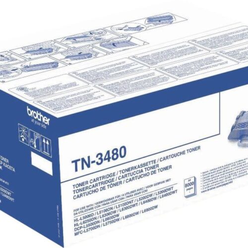 Original Brother TN3430 Black 3000 Pages Original Toner