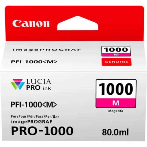 Original Canon 0548C001 PFI-1000M ink cart MAGENTA