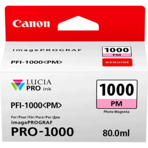 Original Canon 0551C001 PFI-1000PM ink cart PHOTO MAGENTA