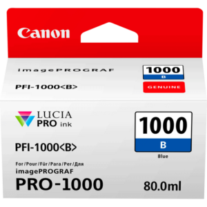 Original Canon 0555C001 PFI-1000B ink cart BLUE