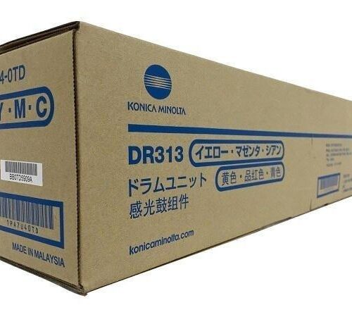 Original Konica Minolta A7U40TD DR313CMY Colour Drum