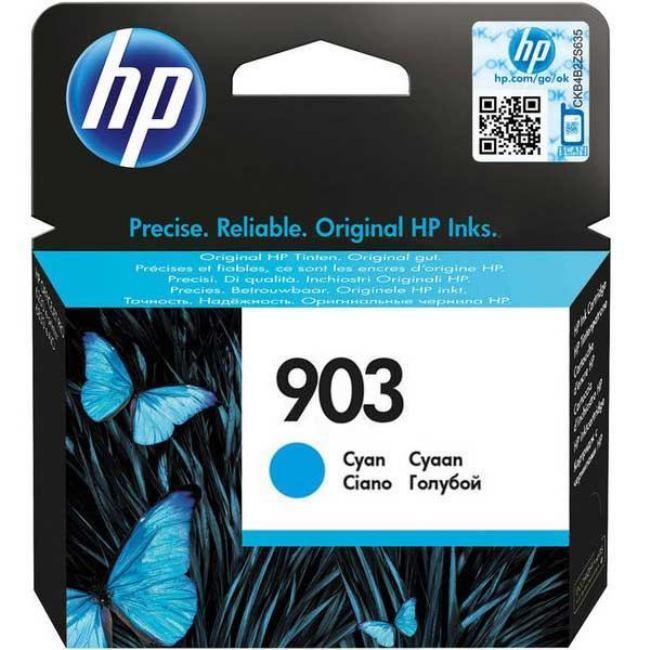 Original HP 903 Cyan 315 Pages Original Ink Cartridge T6L87AE