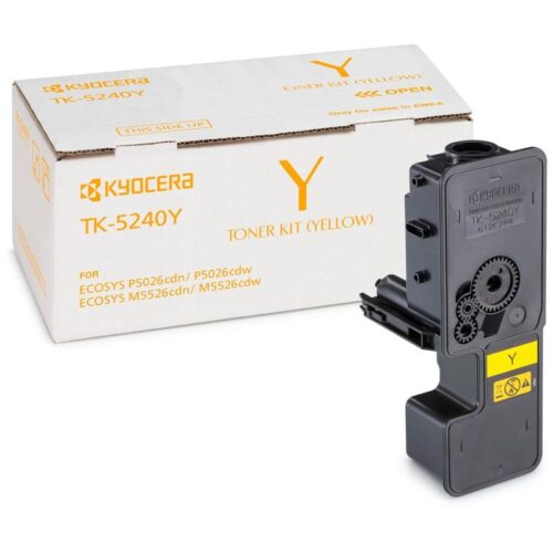 Original Kyocera TK5240Y Yellow 3000 Pages Original Toner 1T02R7ANL0