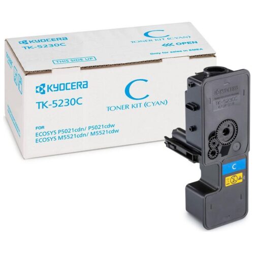 Original Kyocera TK5230C Cyan 2200 Pages Original Toner 1T02R9CNL0