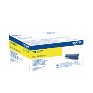 Original Brother TN426Y Extra High Yield Yellow 6500 Pages Original Toner