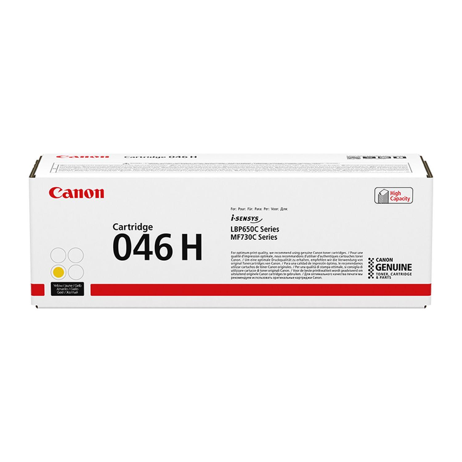 Original Canon 1251C002 046HY Yellow 5000 Pages Original Toner