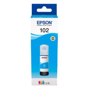 Original Epson 102 Cyan Ecotank Original Ink Bottle C13T03R240