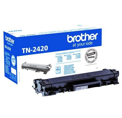Original Brother TN2420 Black 3000 Pages Original Toner