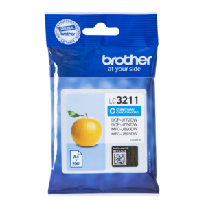Original Brother LC3211C Ink Cartridgee Cyan 200 Pages