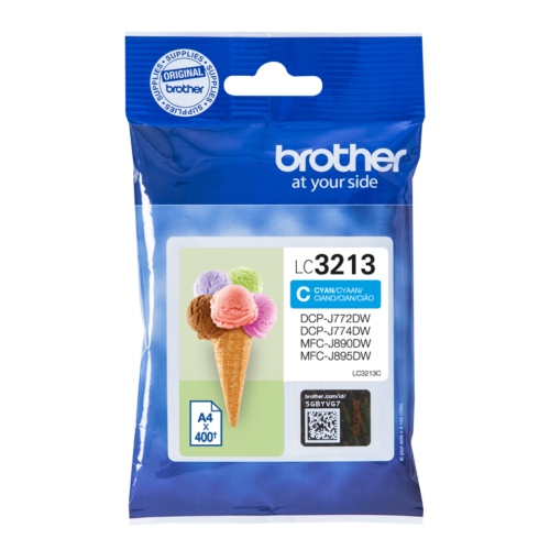 Original Brother LC3213C Ink Cartridge Cyan 400 Pages
