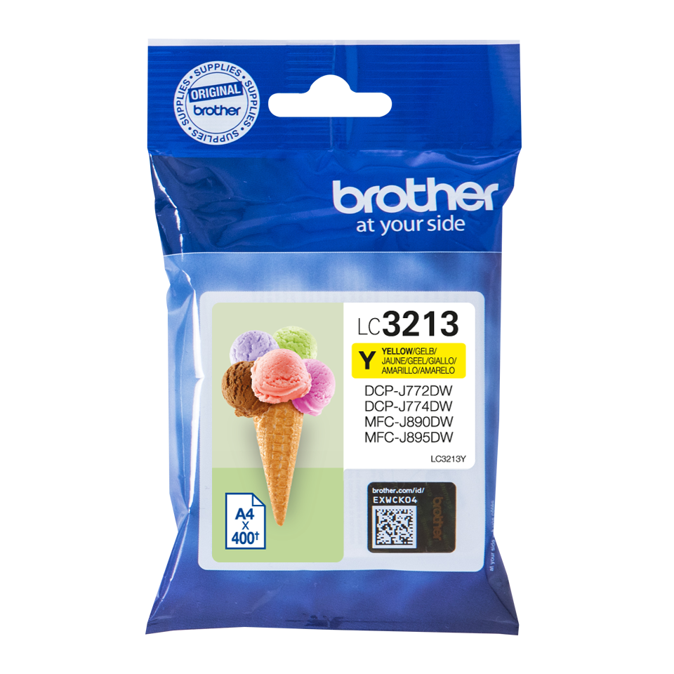 Original Brother LC3213Y Ink Cartridge Yellow 400 Pages