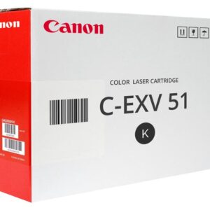 Original Canon 0481C002 C-EXV51BK Black 69000 Pages Original Toner
