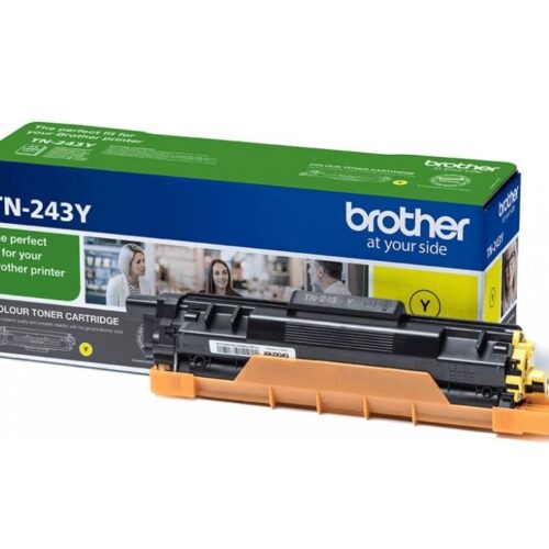 Original Brother TN243Y Yellow 1000 Pages Original Toner