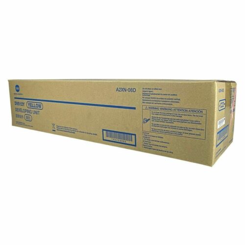 Original Konica Minolta A2XN08D DV512 Yellow Developer