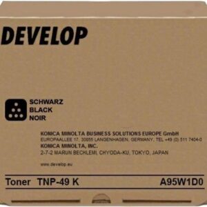 Original Konica Minolta A95W150 TNP49K BlackToner