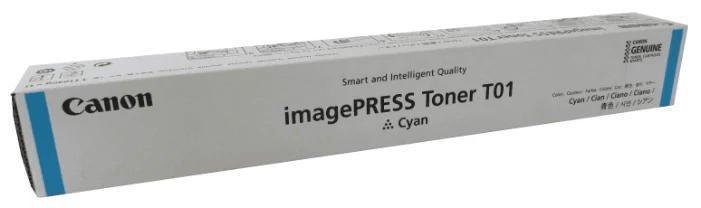 Original Canon 8067B001AA C600I/700/800 Cyan Toner T01