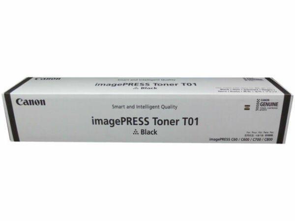 Original Canon 8066B001AA C600I/700/800 Black Toner T01