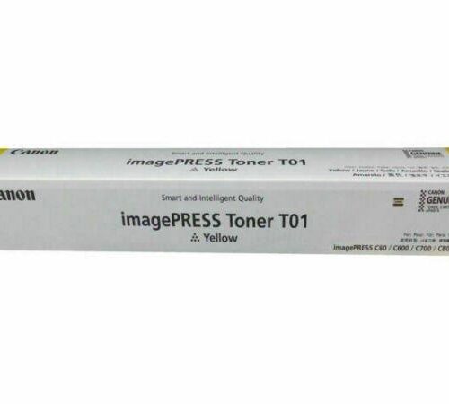 Original Canon 8069B001AA C600I/700/800 Yellow Toner T01