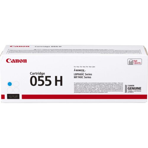 Original Canon 055HC Cyan High Cap 5900 Pages Original Toner 3019C002