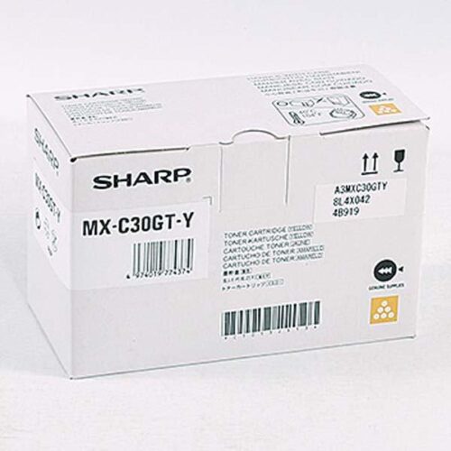 Original Sharp MXC30GTY Yellow Toner