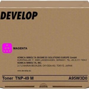 Original Konica Minolta A95W350 TNP49M Toner magenta
