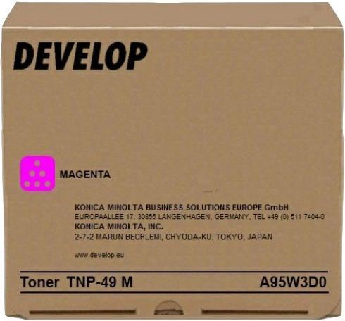 Original Konica Minolta A95W350 TNP49M Toner magenta