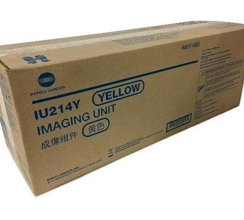 Original Konica Minolta A85Y08D Yellow Unit IU214Y
