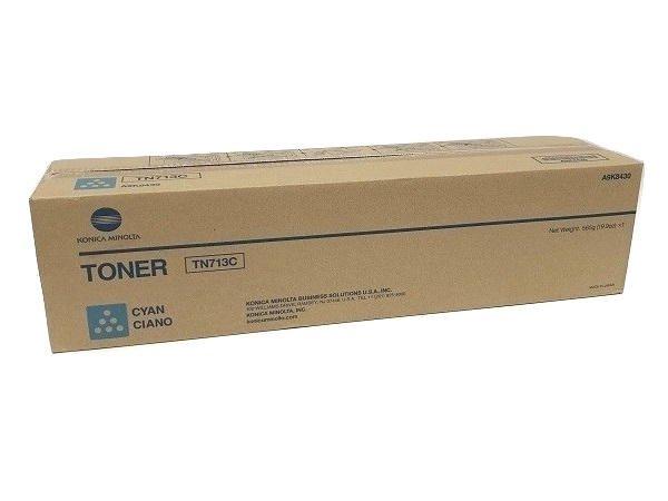 Original Konica Minolta A9K8450 TN713C Cyan Toner