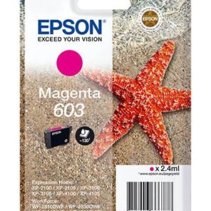 Original Epson 603 Magenta Original Ink Cartridge C13T03U34010