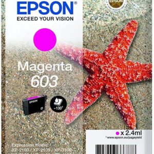 Original Epson 603XL High Capacity Magenta Ink Cartridge T03A34010