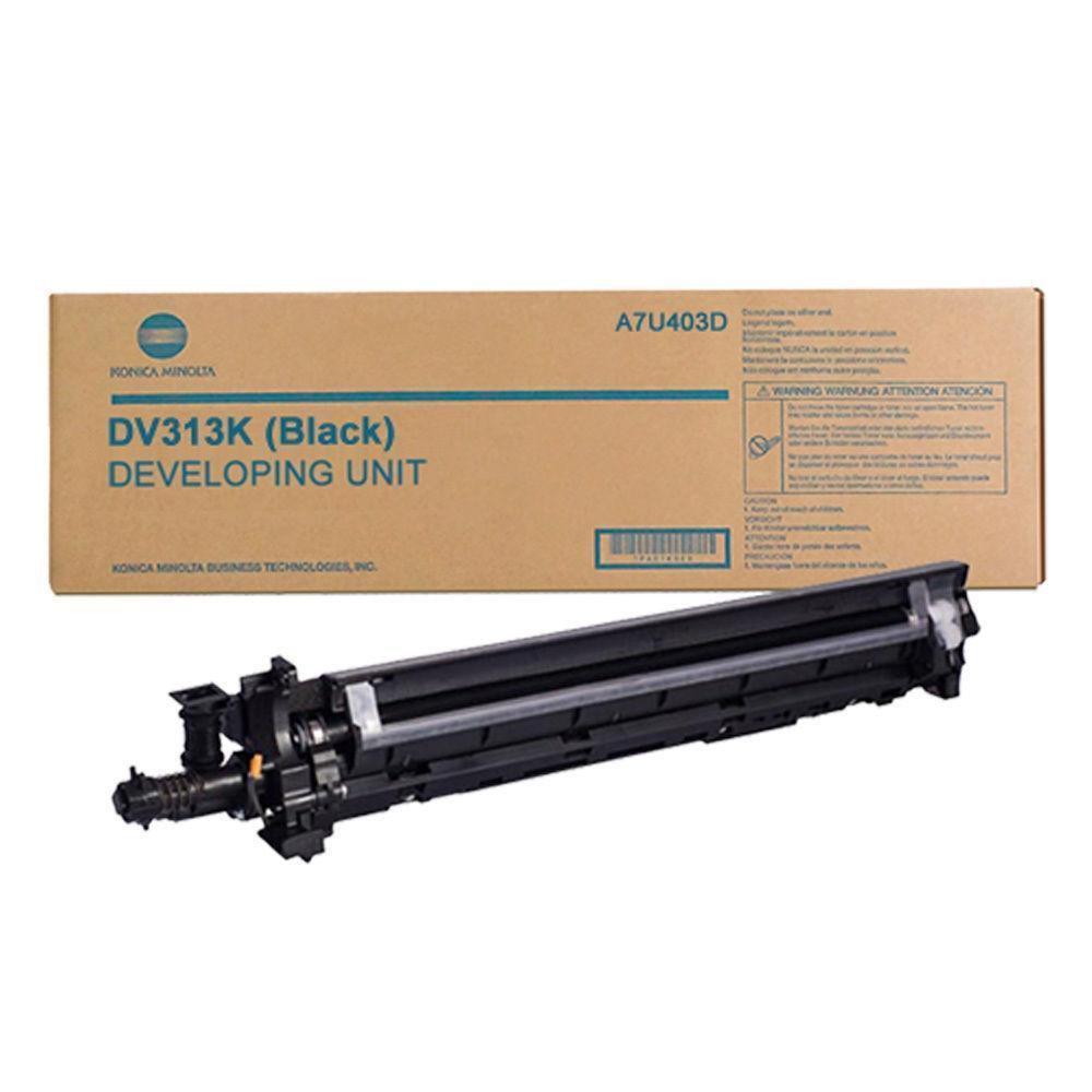 Original Konica Minolta A7U403D Developing Unit DV313K black bizhub C258/308/368