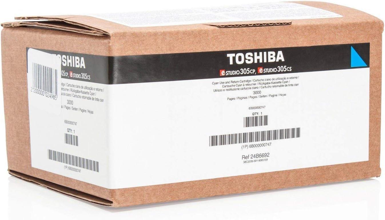 Original Toshiba 6B000000747 (T-305PC-R) Cyan 3000 Pages Original Toner