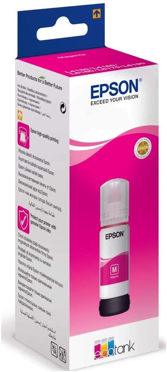 Original Epson C13T06B340 (113) Ink Bottle Magenta 6k Pages 70ml