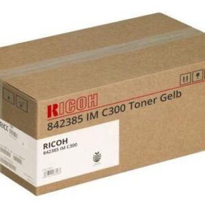 Original Ricoh IM C300 Yellow Original Toner 842385