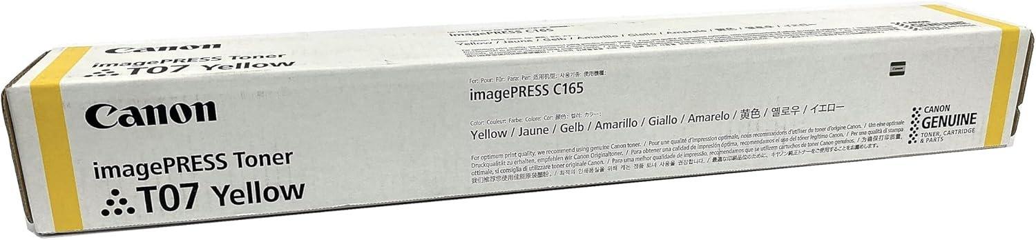 Original Canon 3644C001 T07 Toner yellow 27K pages