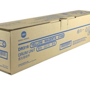 Original KONICA MINOLTA AAV70TD DR316CMY COLOUR DRUM