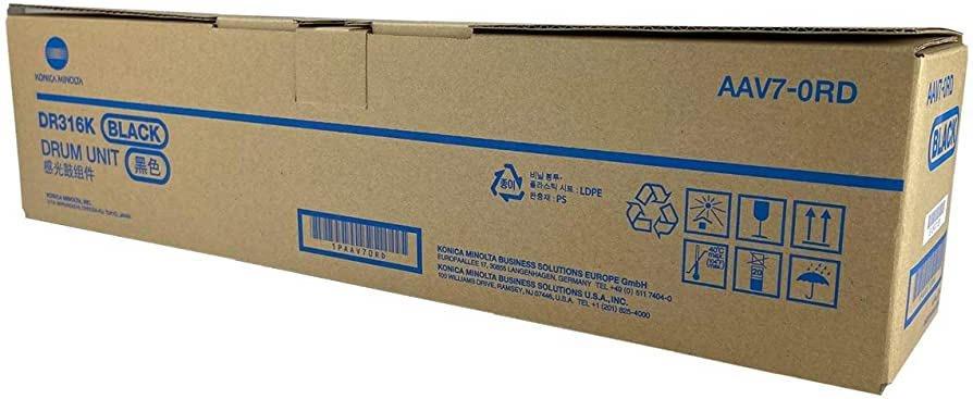 Original KONICA MINOLTA AAV70RD DR316K Black Drum