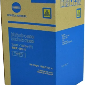 Original Konica Minolta AAJW251 (TNP81Y) Yellow Toner