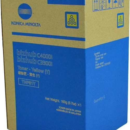 Original Konica Minolta AAJW251 (TNP81Y) Yellow Toner