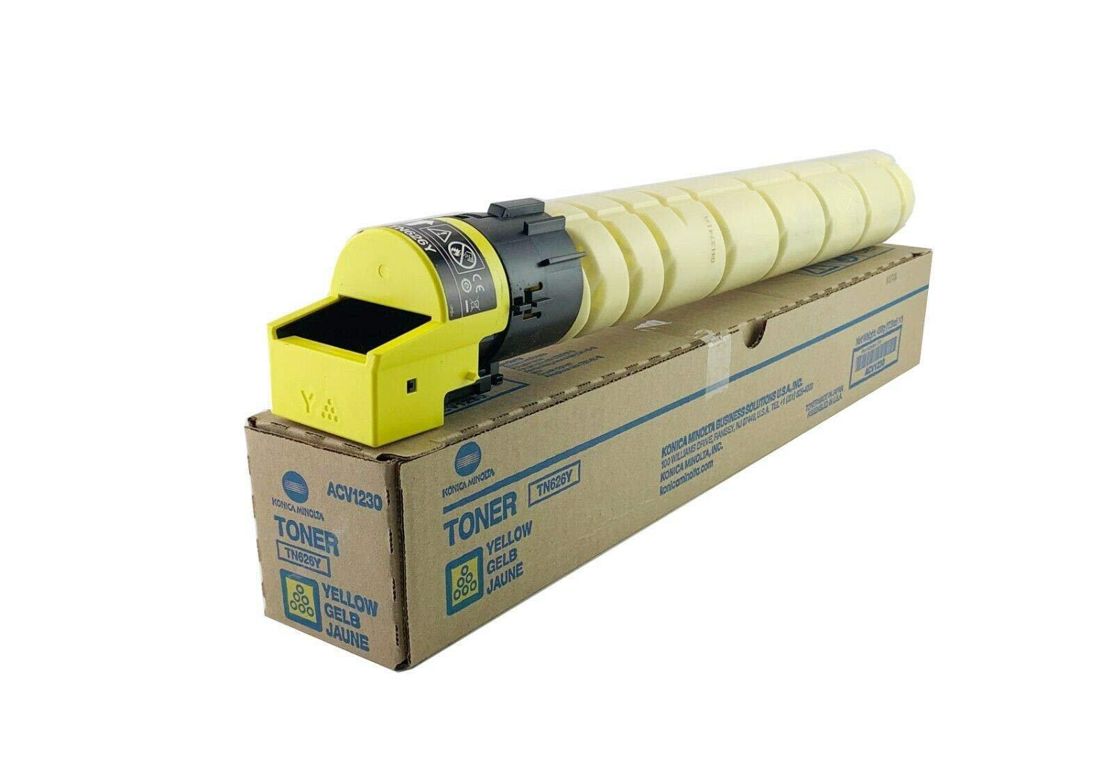 Original Konica Minolta ACV1250 TN626Y Toner Yellow