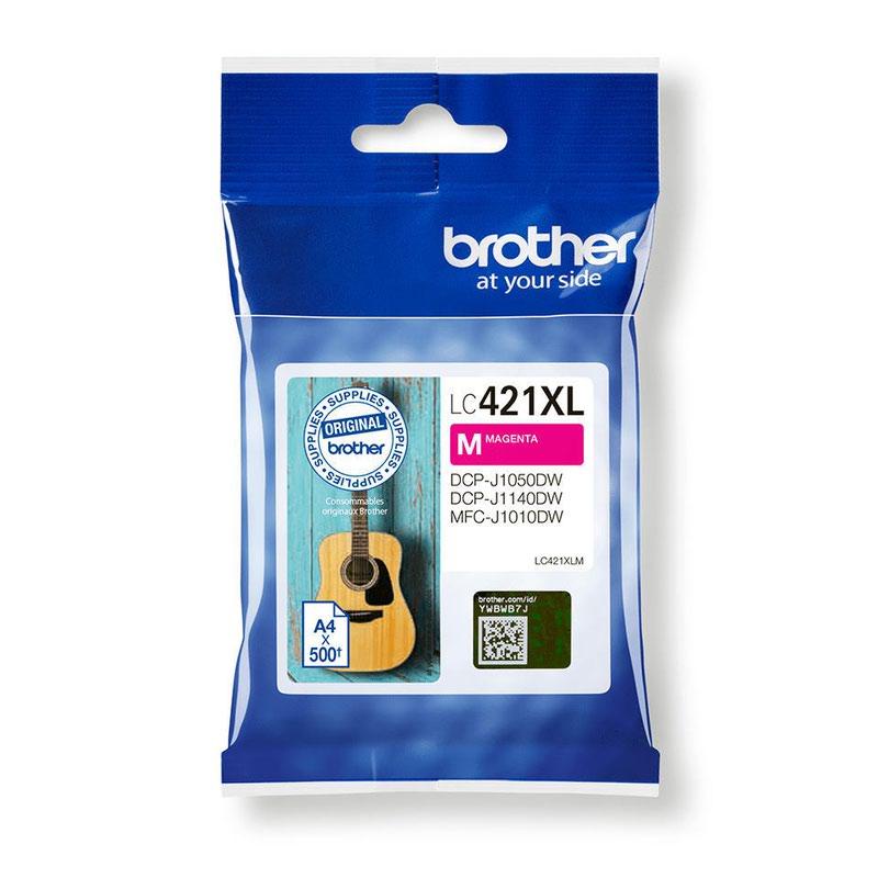 Original Brother LC421XLM High Capacity Magenta Ink Cartridge