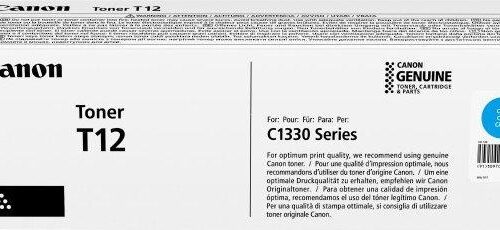 Original Canon 5097C006 T12 Toner cartridge cyan 5.3K