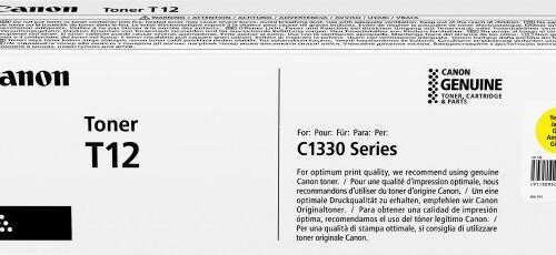 Original Canon 5095C006 T12 Toner cartridge yellow 5.3K
