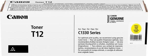 Original Canon 5095C006 T12 Toner cartridge yellow 5.3K