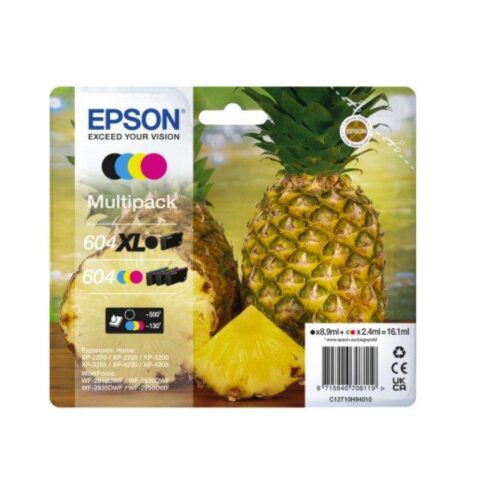 Original Epson 604XL 4 Colour Original Ink Cartridge Multipack C13T10H94010