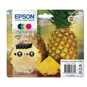 Original Epson C13T10G64010/604 Ink Cartridge Multi Pack 150 Pages + 3x130 Pages