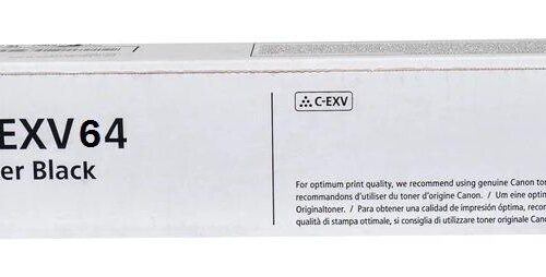Original Canon 5753C002 C-EXV64 Toner Cartridge Black 60k