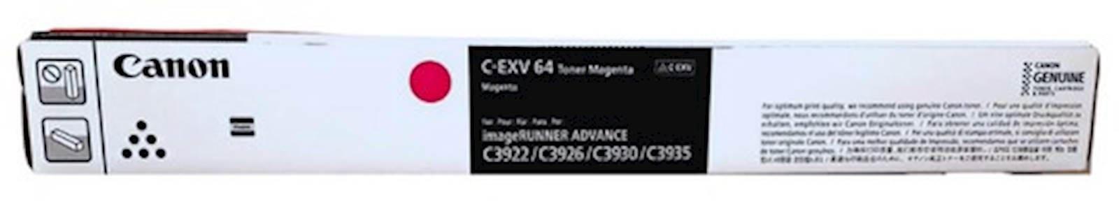 Original Canon 5755C002 C-EXV64 Toner Cartridge Magenta 60k