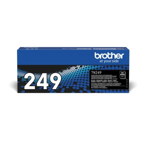 Original Brother TN249BK Extra High Capacity Black Toner Cartridge - 4500 pages